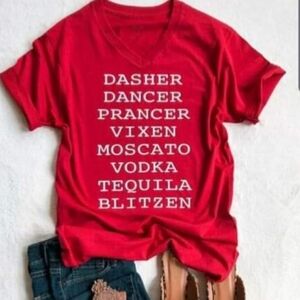 Reindeer Names Tee